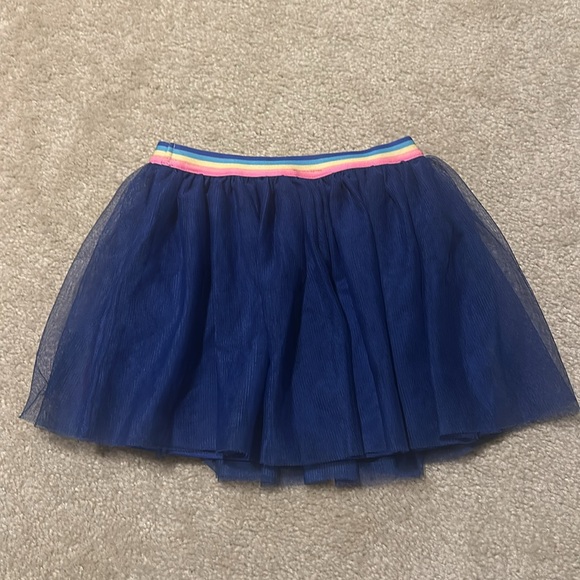 365 kids by Garanimals Girls' Blue Tulle rainbow skirt size 5 - Picture 5 of 5